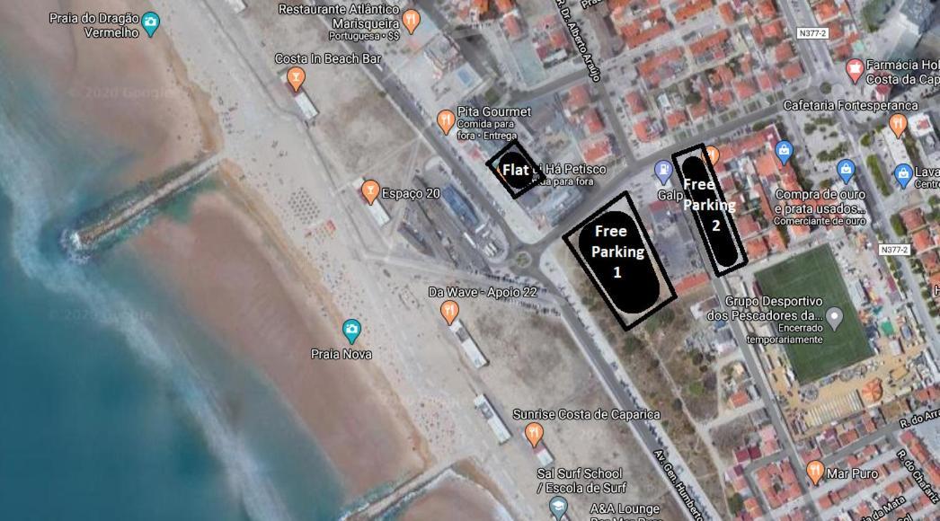 Ocean House Apartment Costa de Caparica Exterior foto